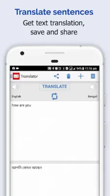 Bengali Dictionary android App screenshot 12
